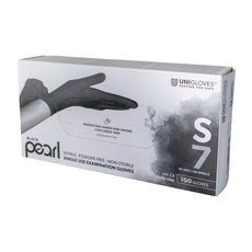 Unigloves Black Pearl Nitrile Disposable Gloves