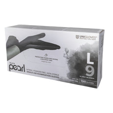 Unigloves Black Pearl Nitrile Disposable Gloves