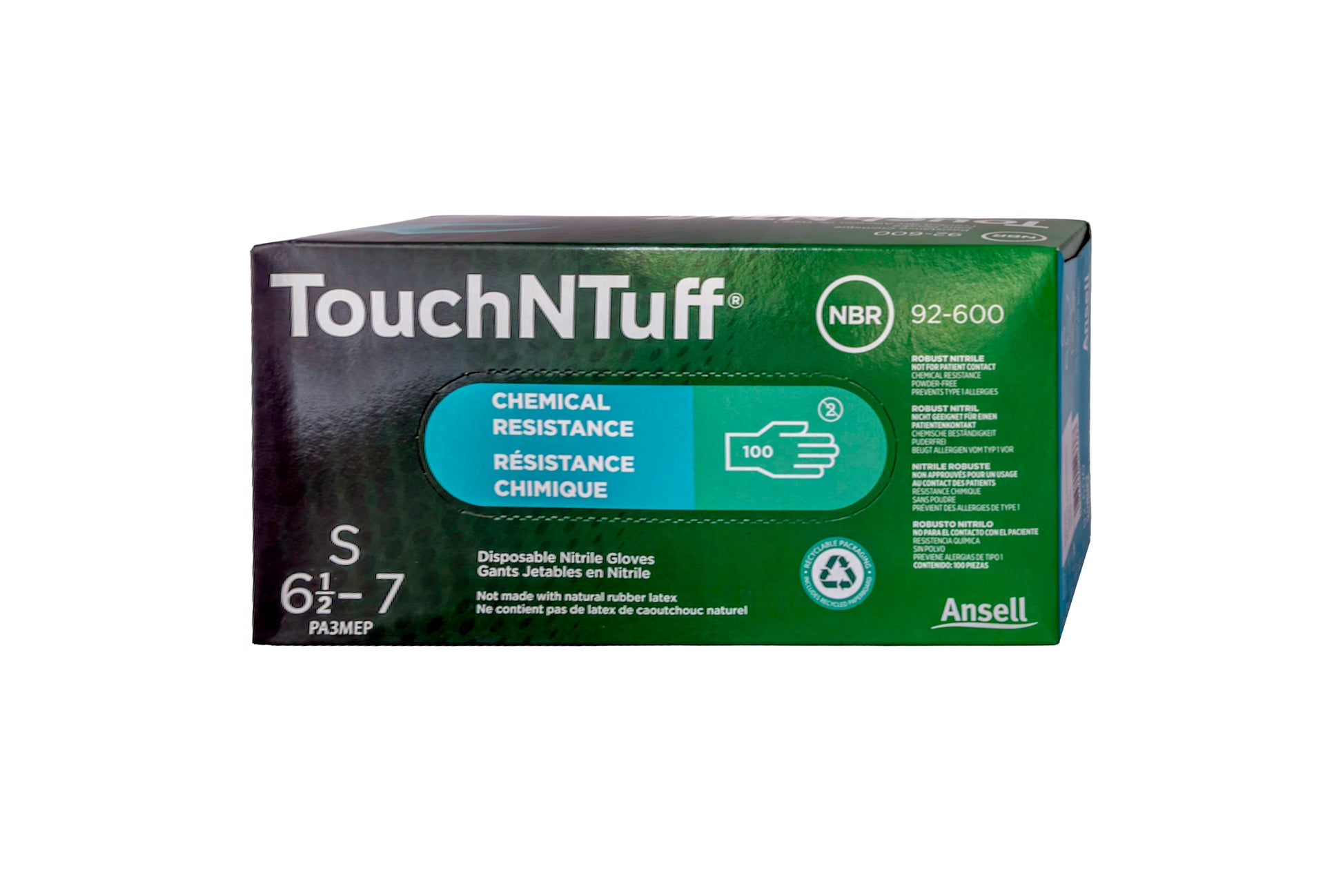 Ansell Touch N Tuff Gloves – Solvent Resistant Protective Gloves